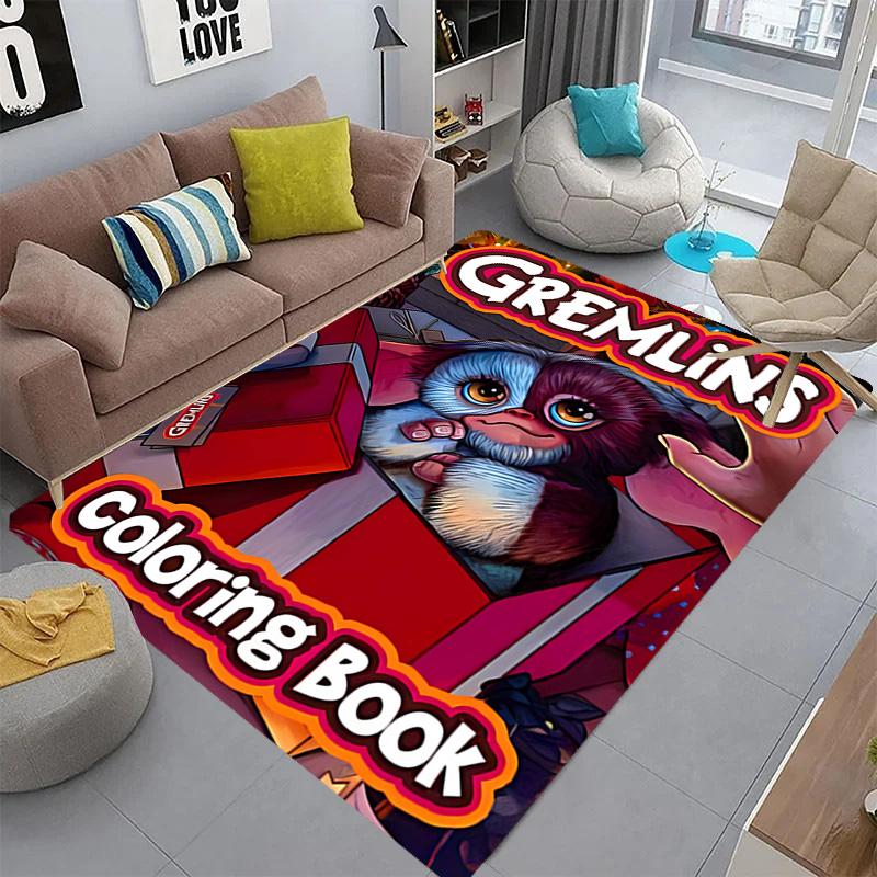 Whimsical Gremlins Adventure carpet printing floor mats Room Fashion Bathroom mat