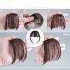 MISS WIG Clip-In-Haar-Pony, synthetischer Air-Bang, dünne, unsichtbare Verlängerung, gerade Vorderseite, ordentliche Perücke für Frauen