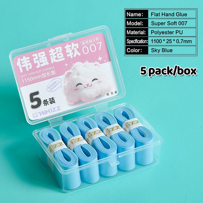 Non-Slip Shock-Absorbing Badminton Racket Grips PU Tennis Badminton Grip Tape Wrap Wear-resistant Sweat-Absorbent Tennis Wrap