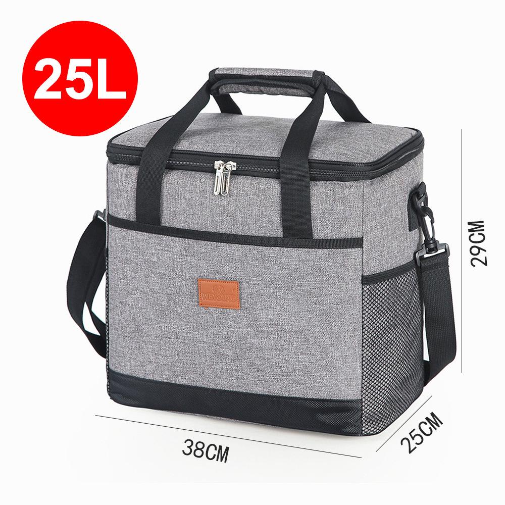 Insulated Food Delivery & Picnic Bag with Ice Pack