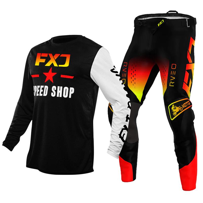 Motocross-Ausrüstungsset für Kinder 4 5 6 7 8 9 10 11 12 13 Jahre Jugend Kind Motorrad Junge Mädchen Jersey Hose Kits Rennanzug Offroad Enduro MX MTB