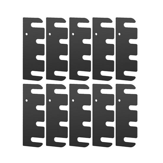 10/20Pcs Stainless Steel Door Hinge Shims Coated Finish Hinge Spacer Easy Installation Home Improvement