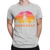 Siren Head Sunset Retro Graphic 100 Cotton Tshirt Siren Head Tees Tops For Unisex