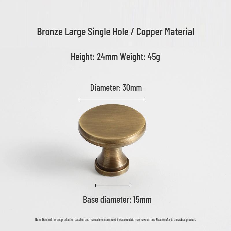 American Brass Retro Wardrobe Handle In Antique Bronze for Cabinets and Drawers