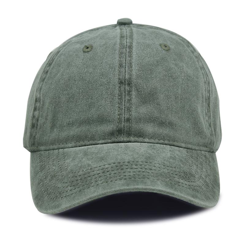 Solide Hut frauen Sonnenschutz Weiche Top Waschbar Alte Baseball Kappe Amerikanischen Vintage Kappe männer