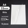 Maimerfei A4 Transparent Hot Melt Binding Covers