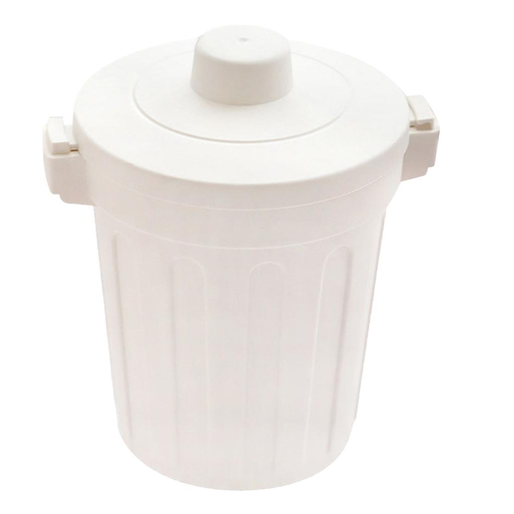 Desk Trash Can with Lid Lovely Storage Tiny Countertop Waste Basket for Tabletop Bedroom