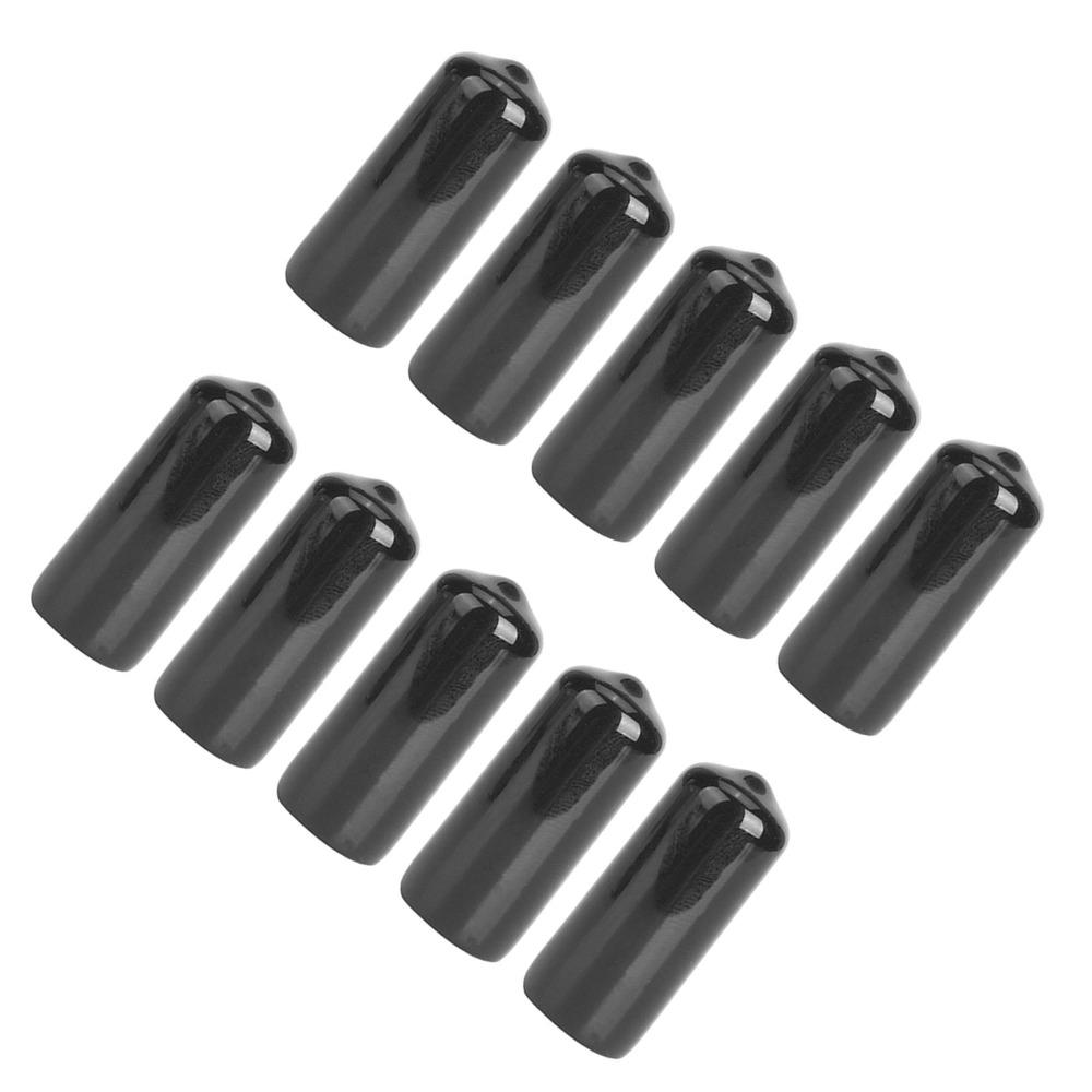 10PCS Small Head Pool Stick Tip Cover Durable Cue Tip Head Cover Pool Cue Tip Protector  Stick Cover