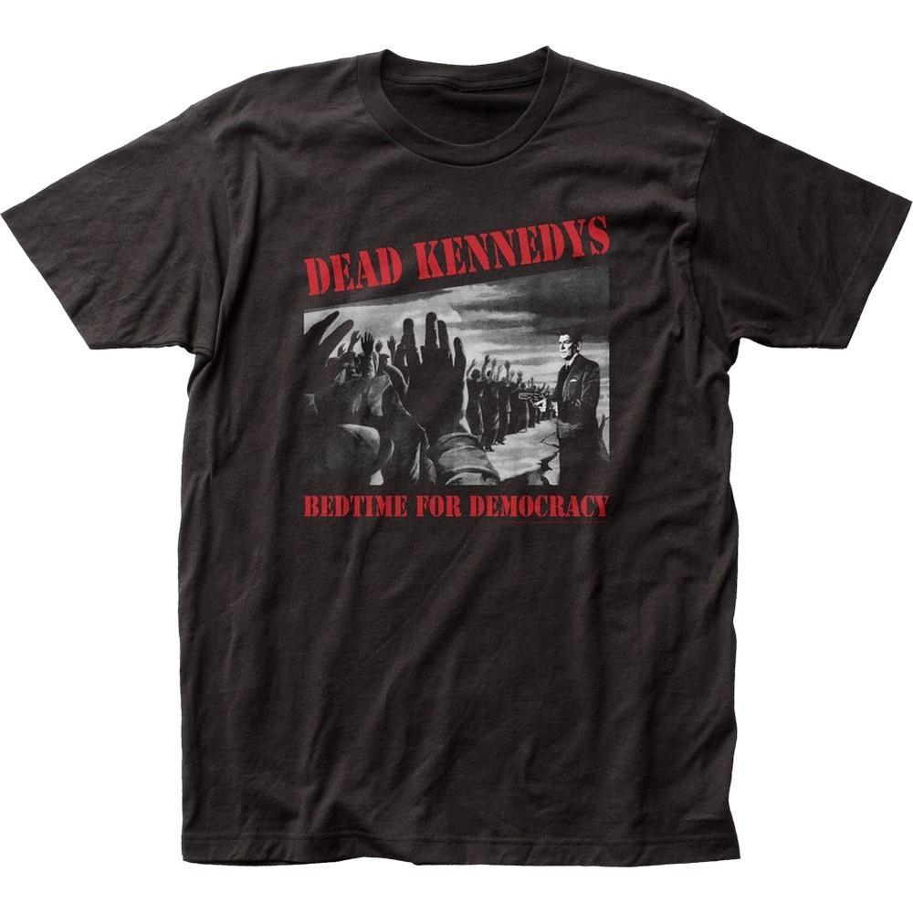 

Dead Kennedys Bedtime For Democracy Mens T Shirt Music Classic Band Tee Black Unisex T-Shirt XL