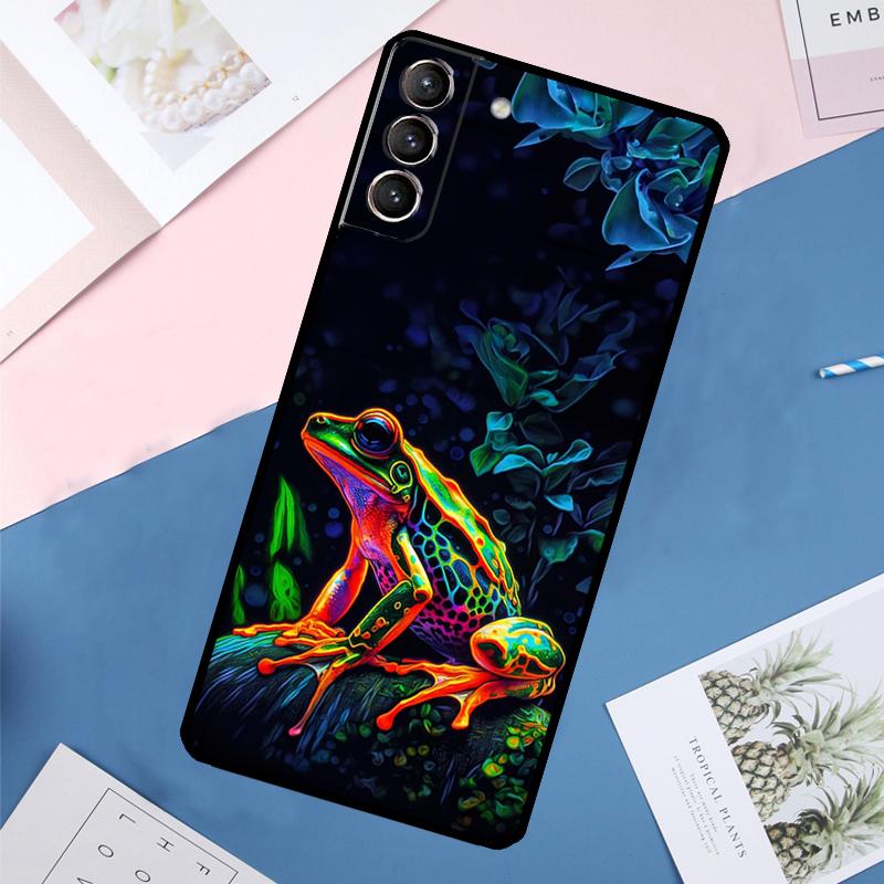 Mushroom Moon Shroom Farmer Case For Samsung Galaxy S25 Ultra S21 S22 S23 S24 Ultra S9 S10 Plus S20 FE S25 FE Back Cover
