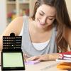 Sticky Note Holder with Five Different Templates & Sticky Notes,Dispenser Applicable Size 3x3 Inches, Sticky Stencil & Holder Suitable for Home or