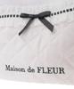 Maison de FLEUR Cotton Frill Tote Size Tote Bag 08001002700 2-Way Bag, Pink, F,