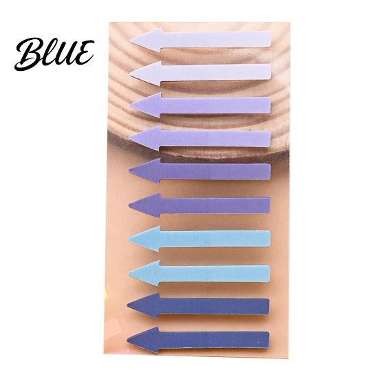File Marking Tags Arrow Index Tab Stickers, Translucent PET Page Markers, Adhesive Markers Colorful Sticky Flags for Organizing Book And Removable