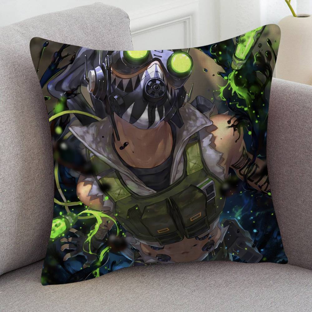 Game Apex Legends Cute Cartoon L Game Cushion Cover Pillowcase Upholstery Sofa Throw Pillow Home Decor Pillowcas