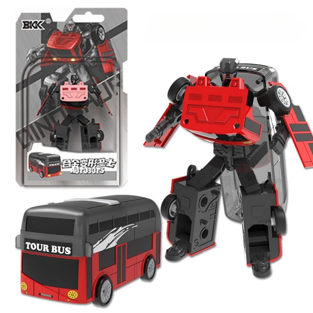 

Deformation Bus School Bus Robot Toy Model Alloy Car Boy Children s Toy