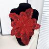 Eye-Catching Sequins Flower Applique for Clothes Hat Sewing Patches DIY Scarf Wedding Dress Decors Accessories