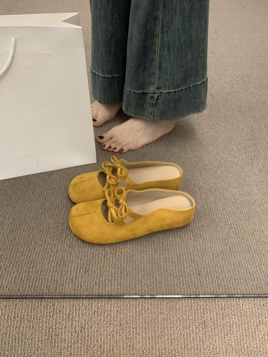 

Ретро Мори круглый носок бант внутренняя высота увеличивающая сумка голова полушлепанцы женские летние носить педаль танкетка мюли 35