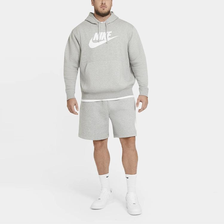 Nike Logo Drawstring Sport Casual Shorts Men Bottoms Grey BV2721-063