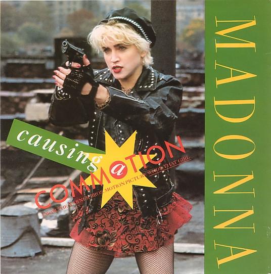 

7inch Record MADONNA - Causing A Commotion W8224 Sire 1987 UK ObiPop Used