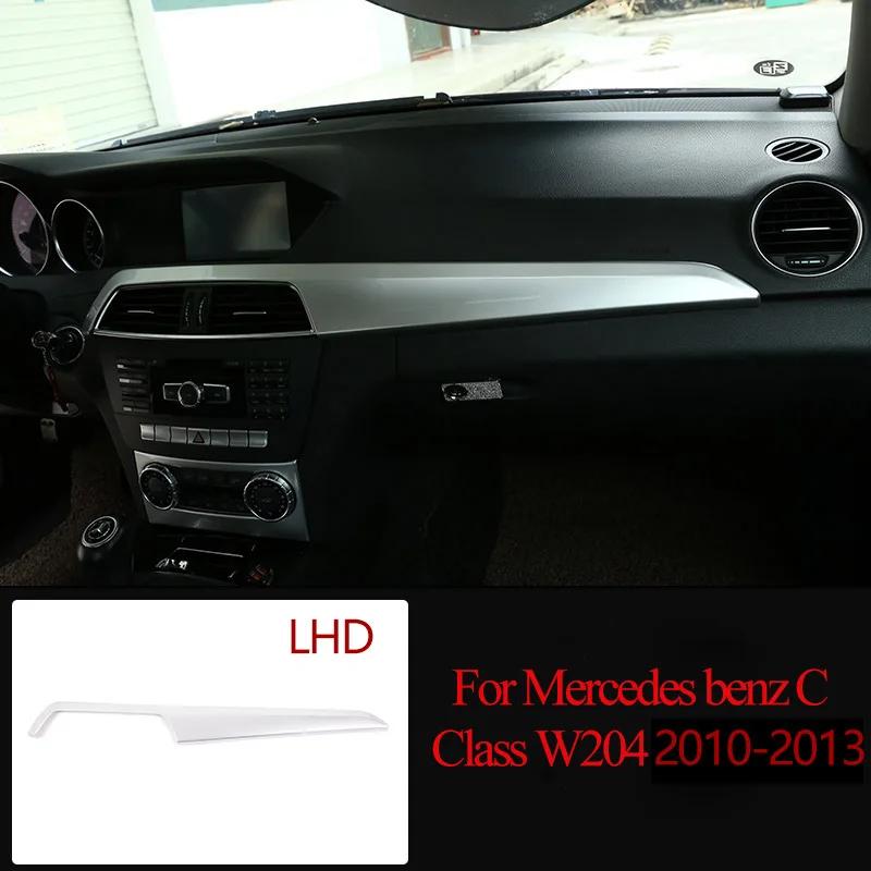 ABS Silver For Mercedes Benz C Class W204 C180 C200 2007-2013 Car Interior Decoration Trim Stickers Car Accessories