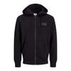 Jack And Jones Mens Logo Full Zip Hoodie