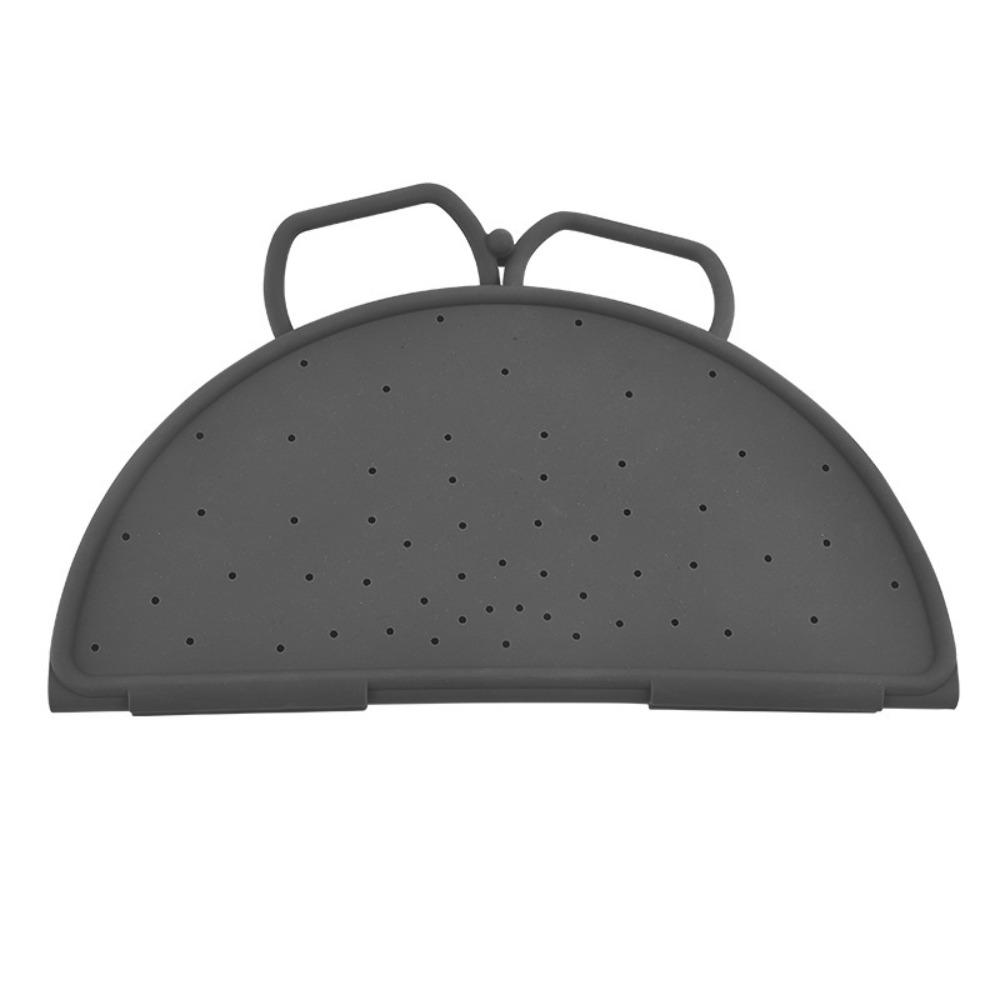 Silicone Steaming Rack Heat Resistant Drain Rack Multifunctional Foldable Steamer Basket  Wok