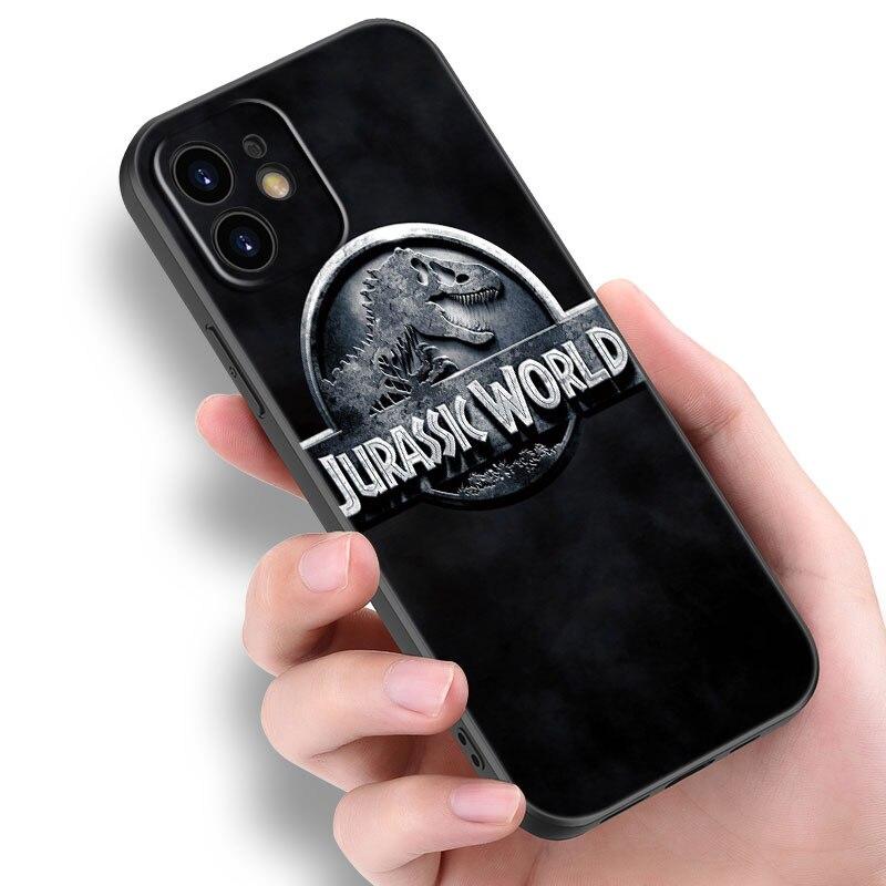 Pouzdro na telefon World Jurassic Park pro Apple iPhone 14 13 12 Mini 11 Pro Max 7 8 XR X XS 7 8 Plus SE 2020 2022 černý kryt