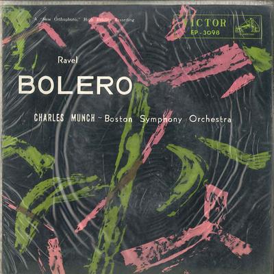7-inch Plaat BOSTON SYMPHONY ORCHESTRA CHARLES M - Bolero EP3098 VICTOR Japan Klassiek Gebruikt