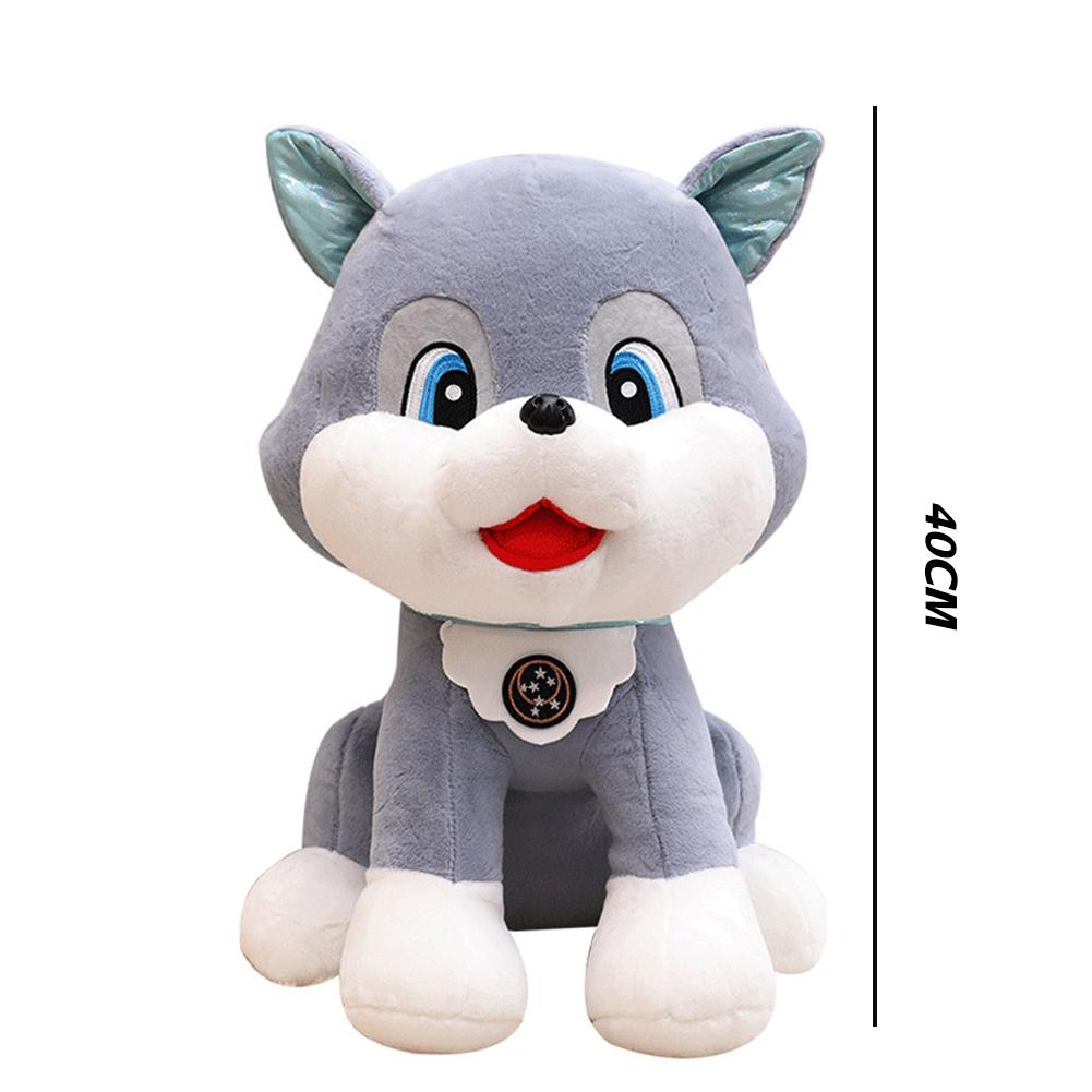 Cute Cartoon Dog Plush Toy Soft Stuffed Animals Throw Pillow For Children