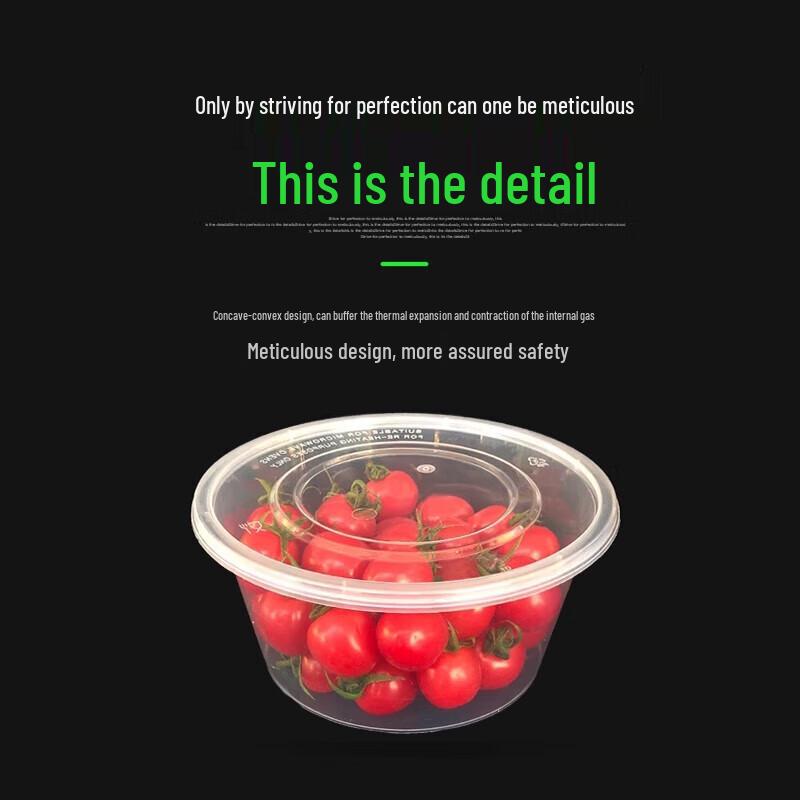 Xilianhua Disposable Round Meal Prep Containers