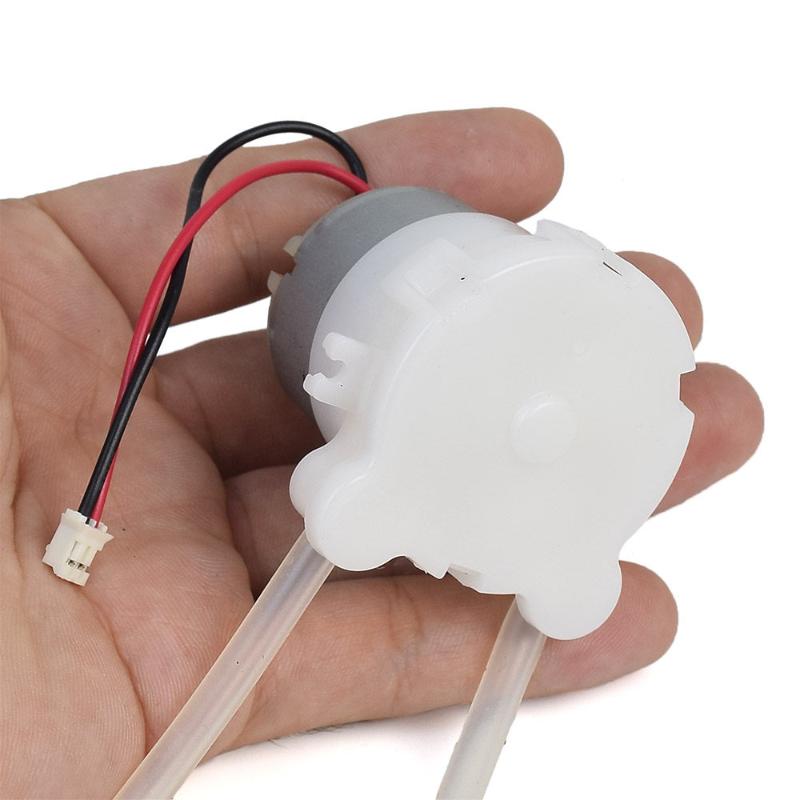 

1Pcs DC 5V 6V 500 Metal Brush Geared Motor Micro Peristaltic Pump Dosing Liquid Water Squeeze Pump For Lab Ink Sampling Pump