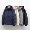 Down outdoor light down jacket men's autumn and winter short hooded light top jacket