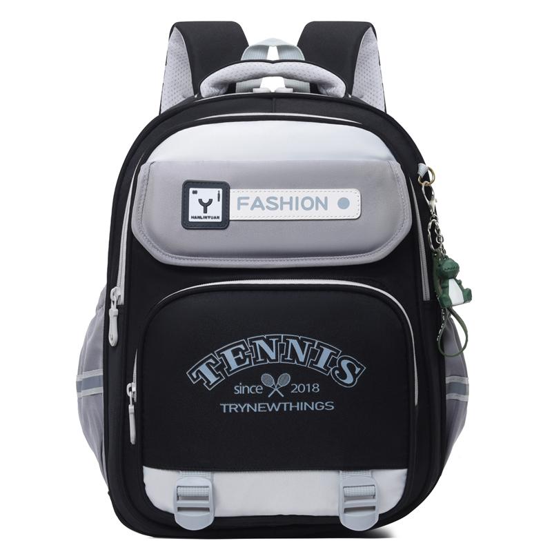 Student School Bag Large Capacity Backpack Fot Girls Color Block Cute Children's Backpack