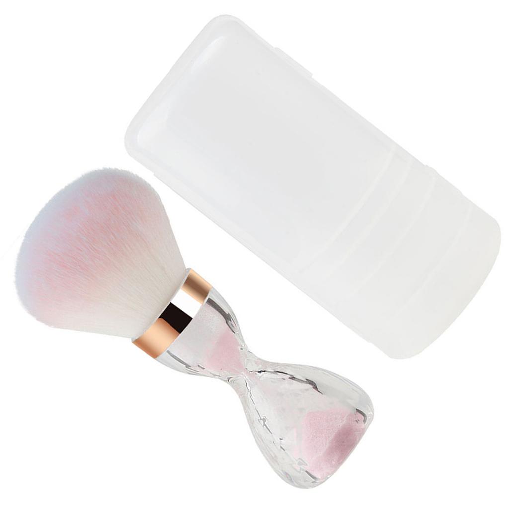 Nail Dust Brush for Acrylic Nails Nail Art Dust Powder Remover Makeup Brushes Powder Brush Nail Art Brush for Womens