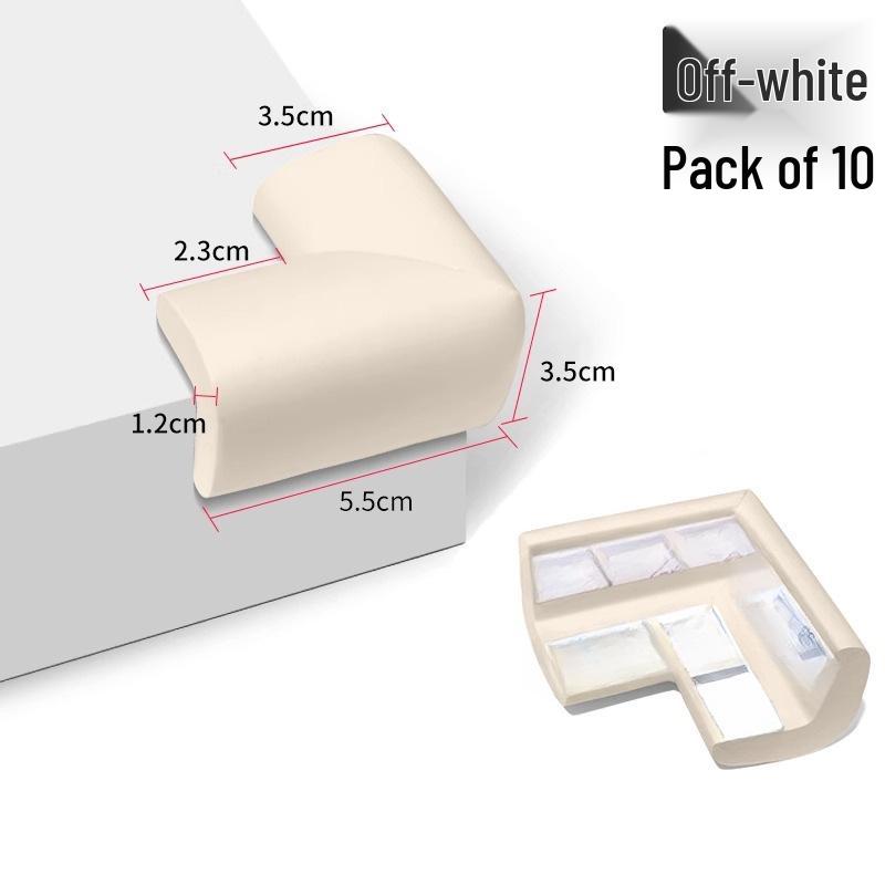 Silikon-Tischkantenschutz - Kollisionsschutz, Stoßschutz, Weiches Möbel-Sicherheitsset.
