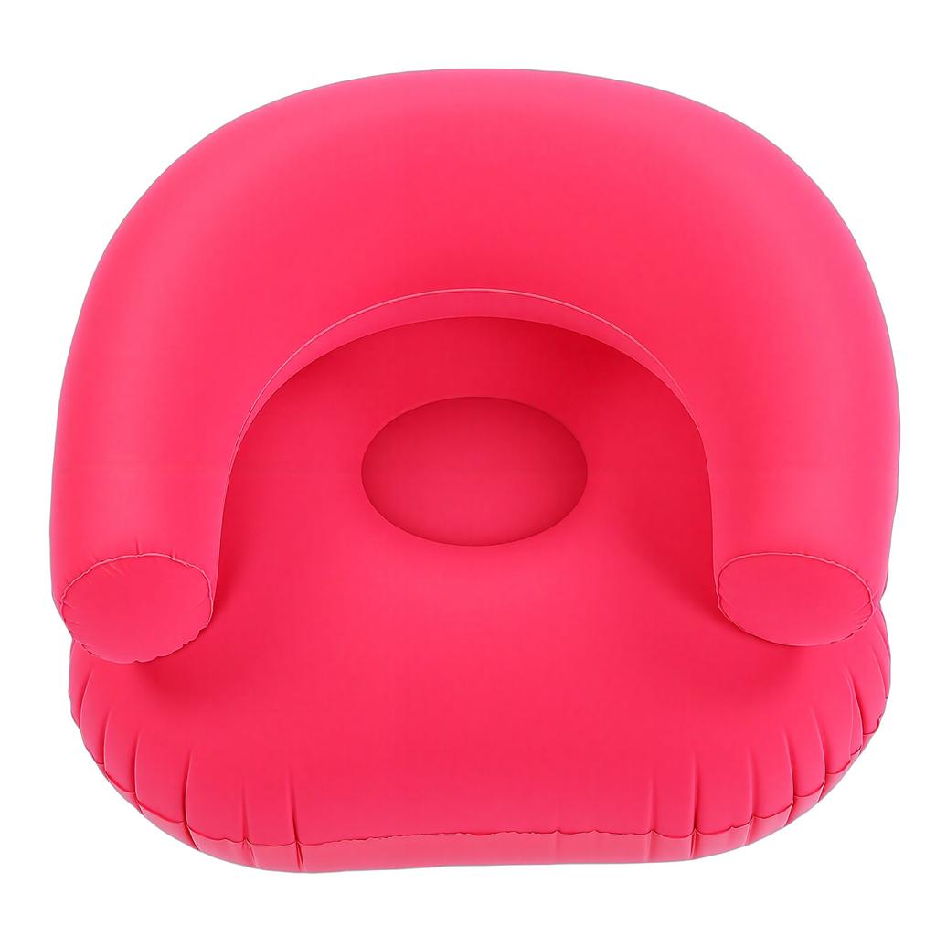 Nafukovací pohovka Ch Nafukovací přenosná pohovka Jednoduché křeslo s područkou pro Balkon Podlahové sezení PVC Vločkování