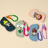 2025 New Portable Silicone Zipper Glasses Bag Sunglasses Protective Cover Waterproof Storage Bag Braided Lanyard Eyeglasses Case