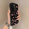 Fashion Pink Leopard Phone Case For iPhone 17 16 15 14 13 12 11 17 Pro Max Air X XR XS Max 16E Plus Shockproof Soft Cover