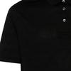 Emporio Armani Solid Logo Jacquard Pullover Short Sleeve Polo Shirt Men Tops Black 3D1FM8-1JORZ-0999