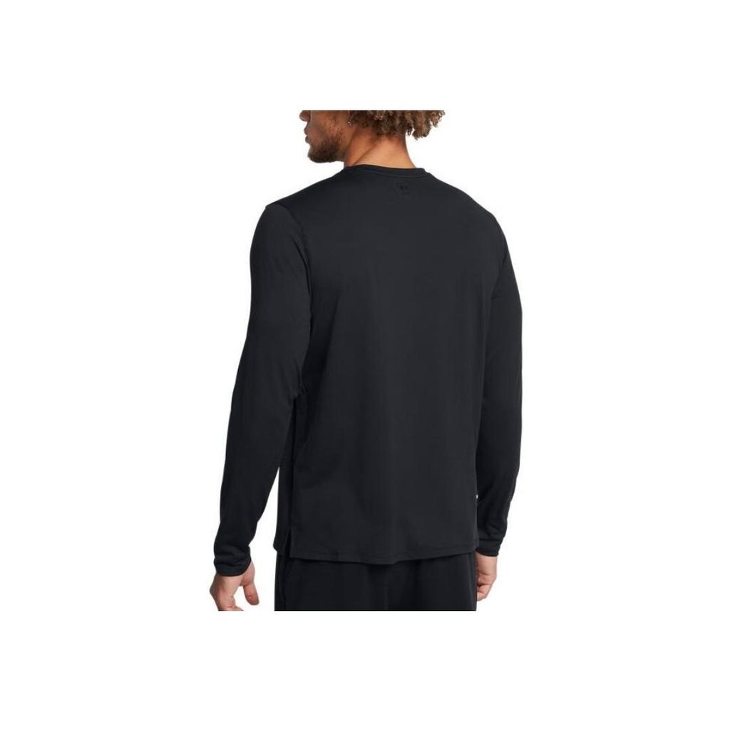 Under Armour Meridian Training Soft Comfortable Long Sleeve T-Shirt Men Tops Black 1386975-001