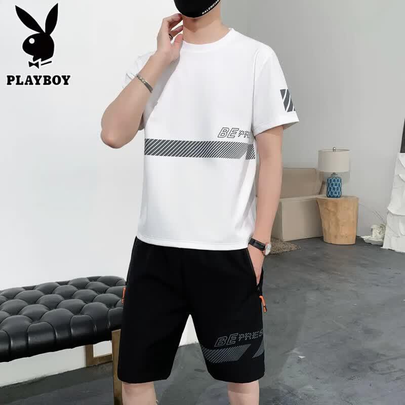 Playboy Men s Ice Silk Quick-Dry Casual Sportswear M