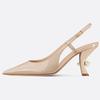 Fashion Brand New Pearl Strange Style Roman Sandals European American Summer Fashion Shows Sexy 6.5cm High Heel Women's Shoes Size 45