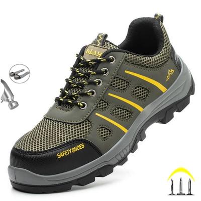 High Quality Work Safety Shoes Anti-smash Anti-puncture Work Shoes Sneakers Indestructible Footwear Anti-scalding Welder Shoes