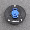 Keyless Motorcycle Fuel Gas Tank Cap Cover For SUZUKI SV 650 SV650/SV650S 2003-2013 2005 2006 2007 2008 2009 2010 2011