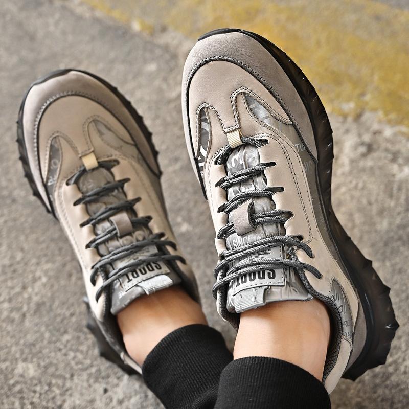 Men's Genuine Leather Shoes Sports Shoes Sneakers