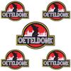 10pcs Wholesale Netherland Carnival Oeteldonk Emblem Patch Embroidered Patches For Clothes Iron On Patches For Clothing Sew 