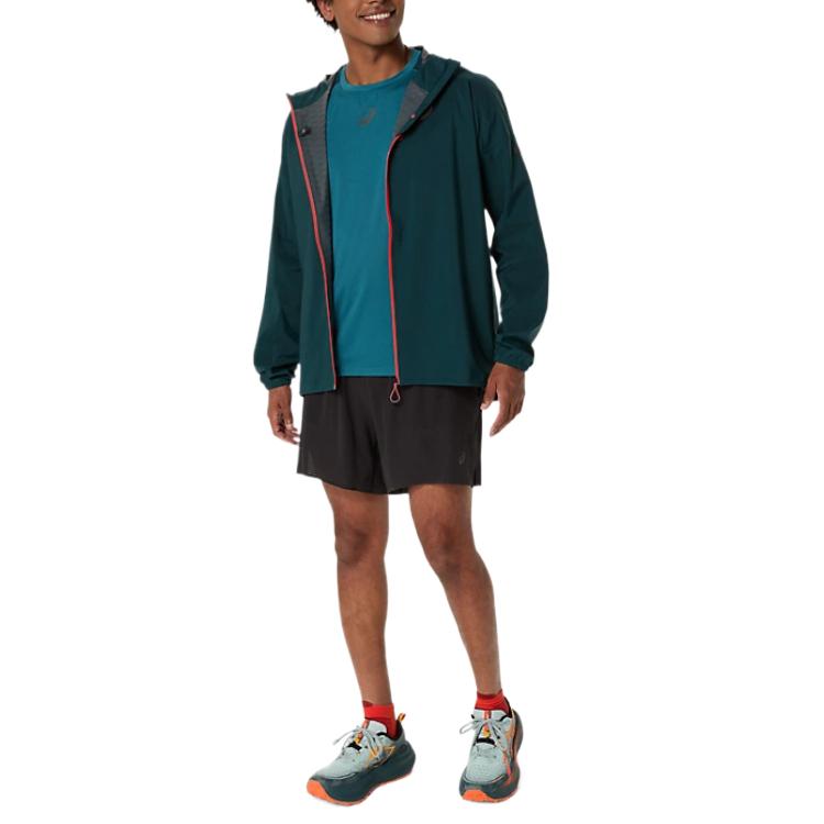 Asics Fujitrail Loose Fit Comfortable Breathable Casual Shorts Men Shorts Black 2011D268-001