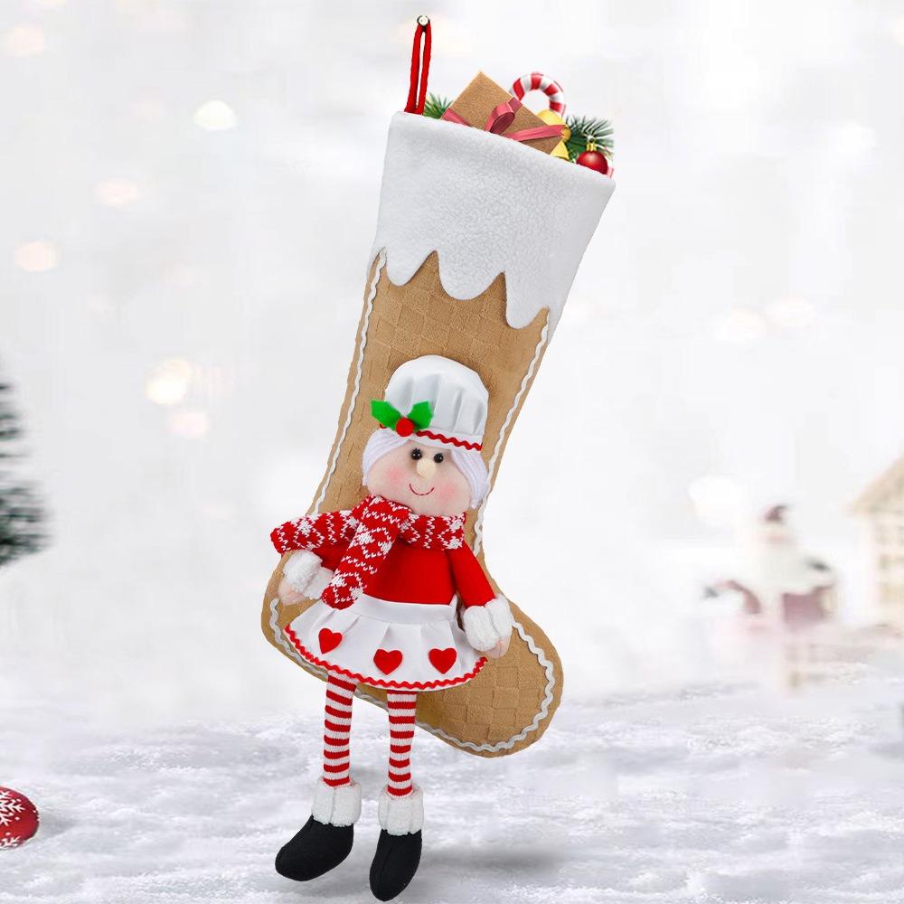 

Large Personalized Christmas Stockings Cute Xmas Stockings Large Christmas Stockings for Christmas Women s Chef s Hat