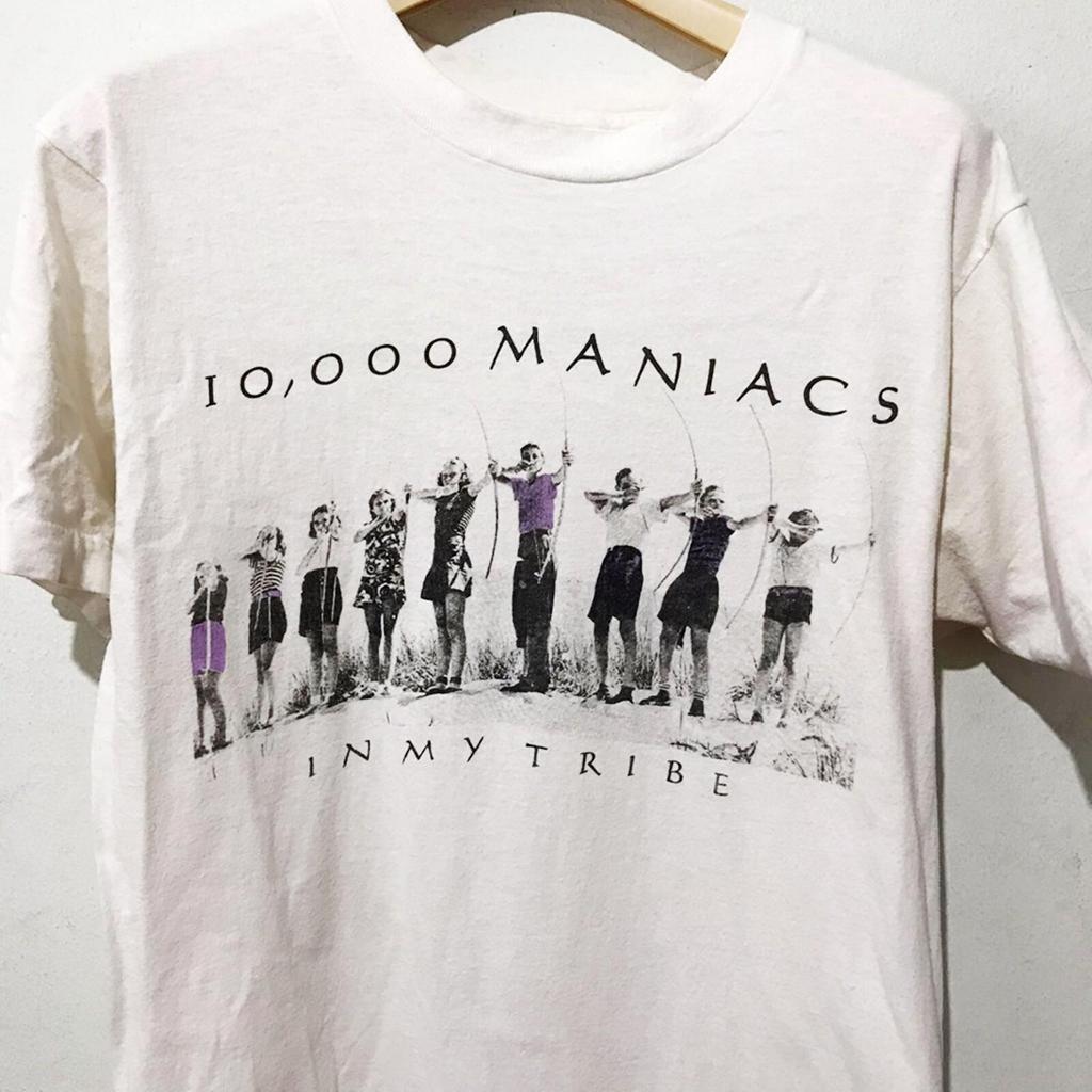 10000 maniacs Band In My Tribe Cotton White Unisex Shirt