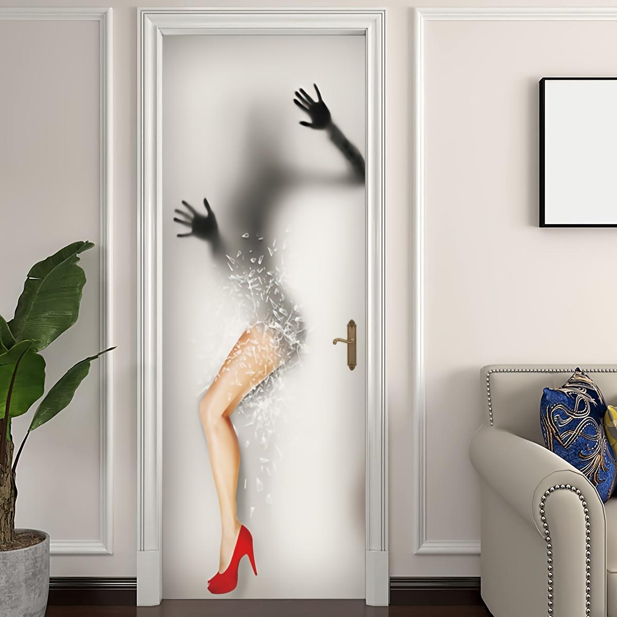 

3D Обои Самоклеящаяся Фреска на Дверь Съемный Винил Домашний Декор Художественная Наклейка Деревянный Пейзаж Постер на Стену Наклейки Пор… Больше 40x120cm